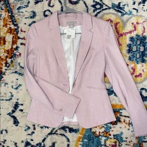 Pink business blazer